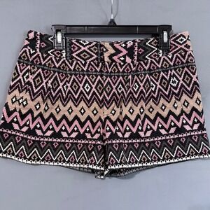 Forever 21 Boho Ikat Print Shorts Large